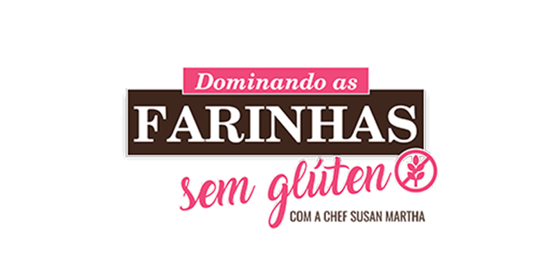 Logotipo do Curso Dominando as Farinhas sem Glúten Chef Susan Martha