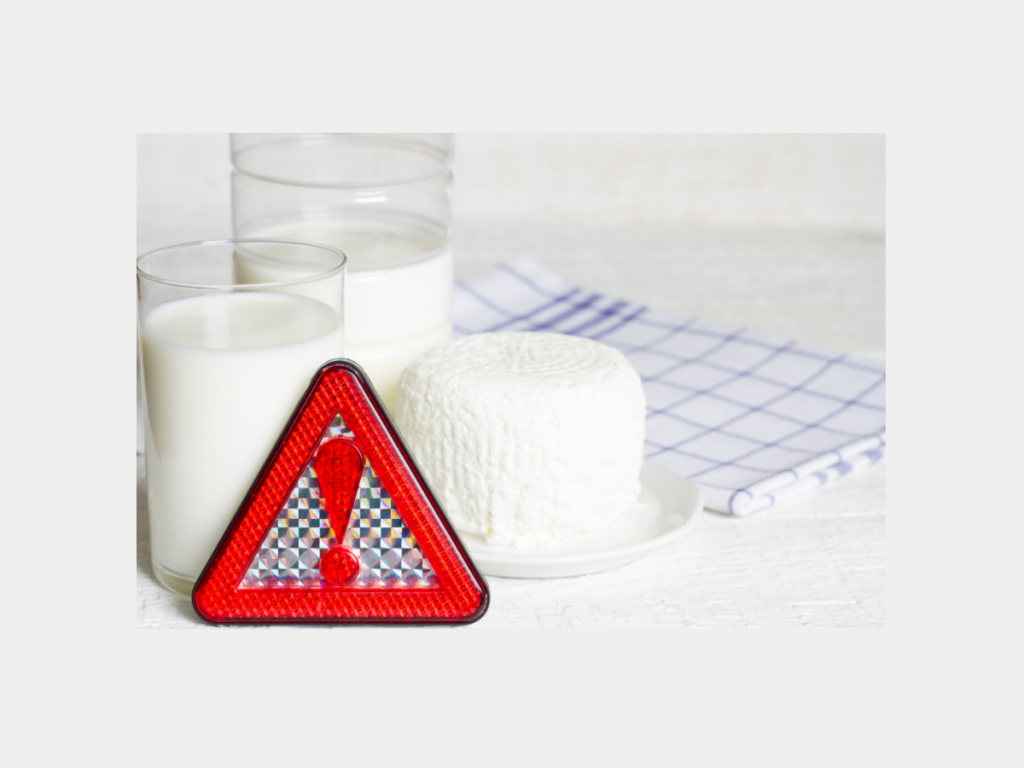 Iogurte, leite e queijo com sinal de alerta