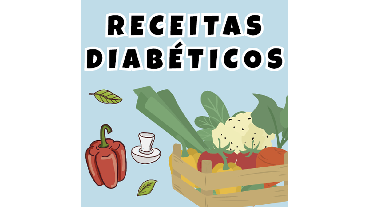 Logotipo Aplicativo Receitas para Diabéticos