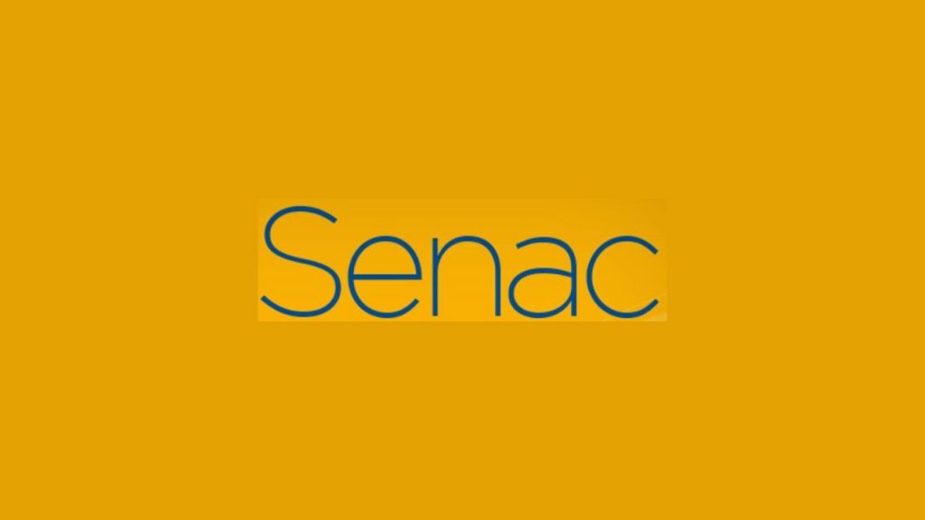 Logo SENAC com funco amarelo