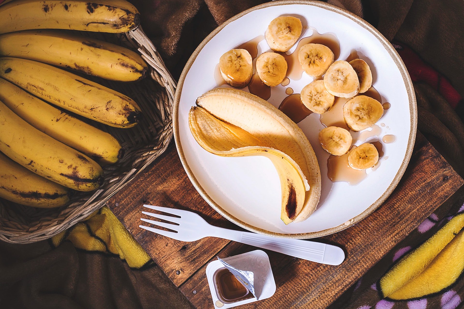 Comer banana antes de dormir dá sono