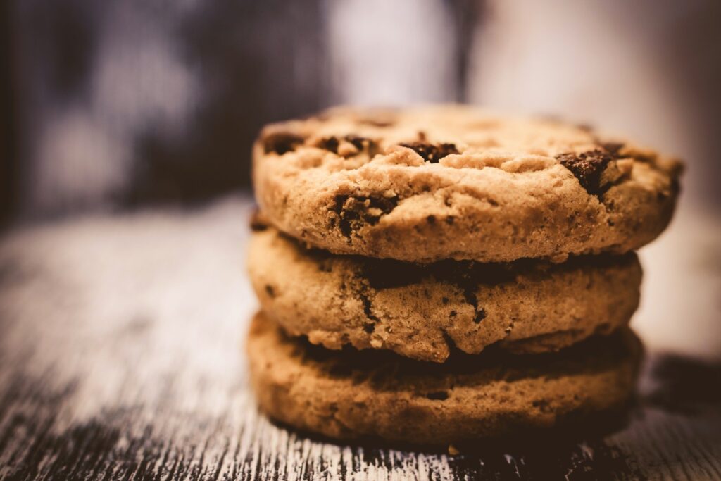Receita de cookies simples