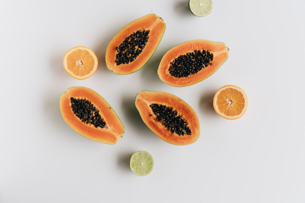 suco detox de mamão