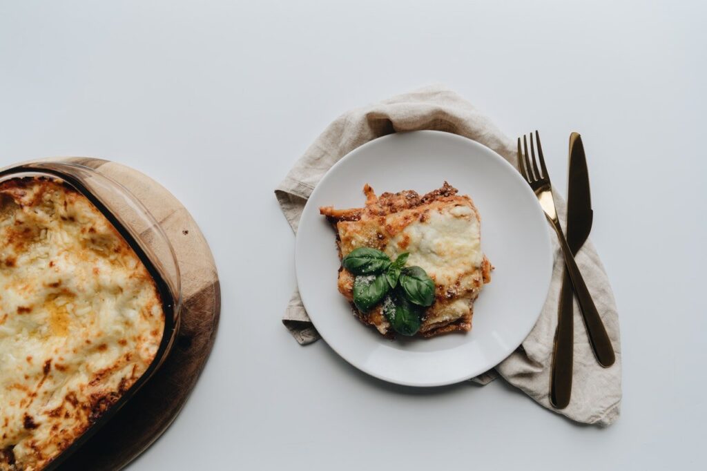 receita de lasanha de frango simples