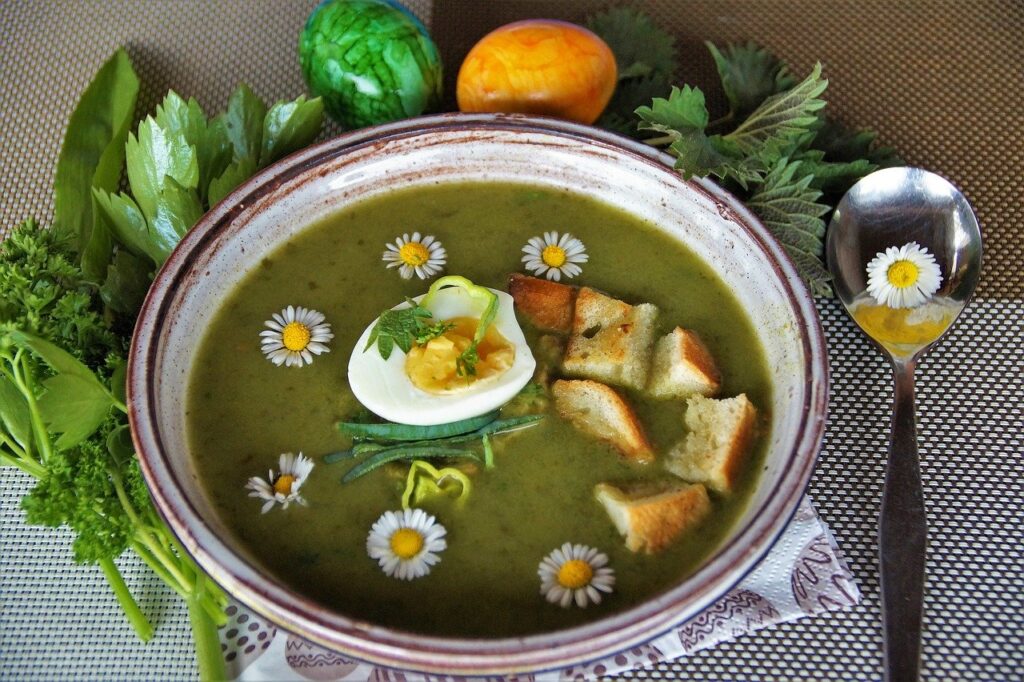 receita de caldo verde low carb com couve flor
