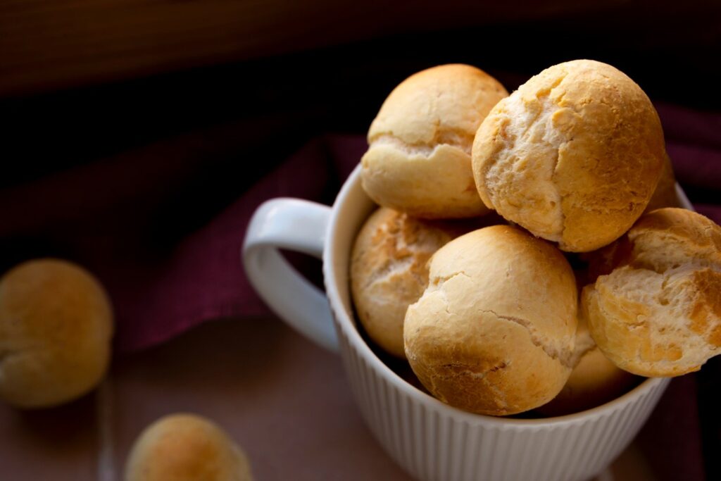 Pão de queijo na airfryer