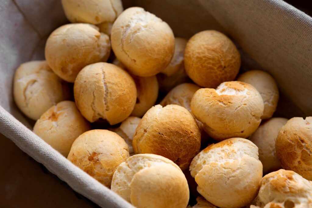 Pão de queijo na airfryer