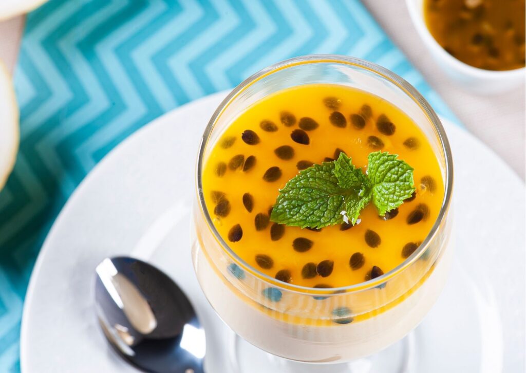 Receita mousse de maracujá simples
