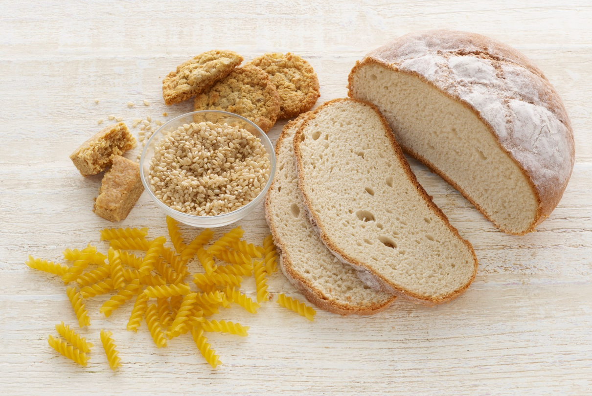 Pães, massas, biscoitos e farinhas
