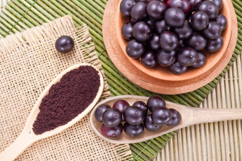 Açaí, o ingrediente principal do brigadeiro de açaí, que é uma das receitas amazônicas