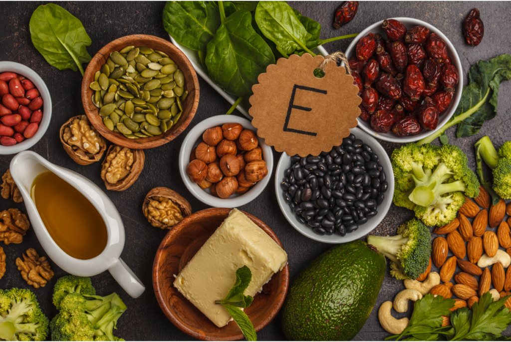 Alimentos fontes de vitamina E