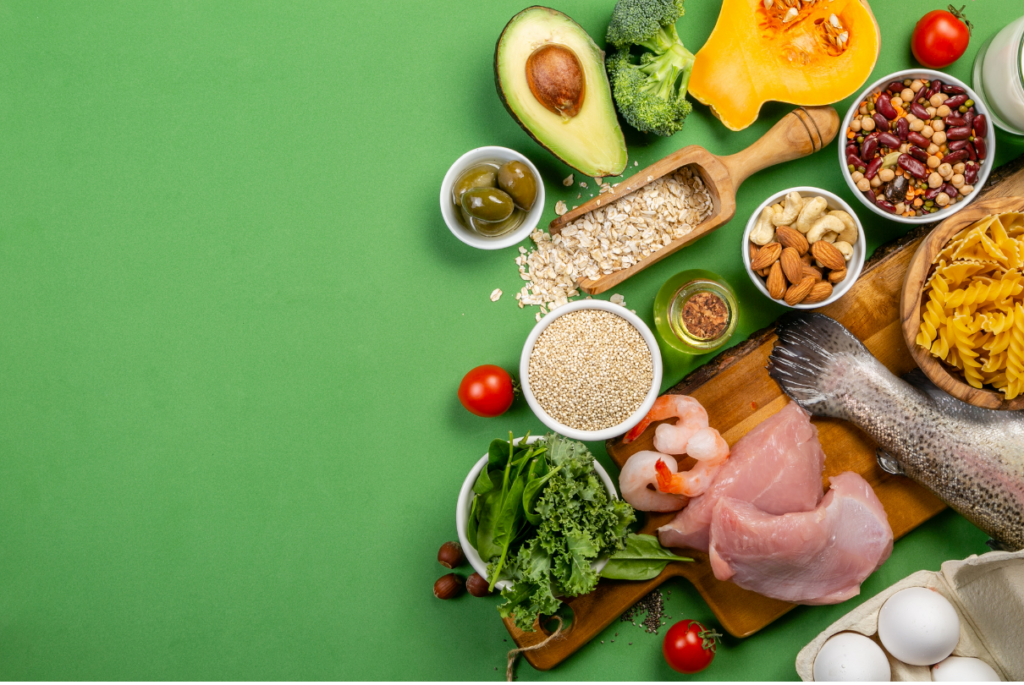 Alimentos da dieta dash