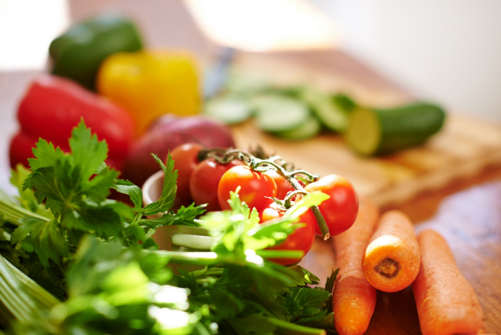 Alimentos naturais e saudáveis