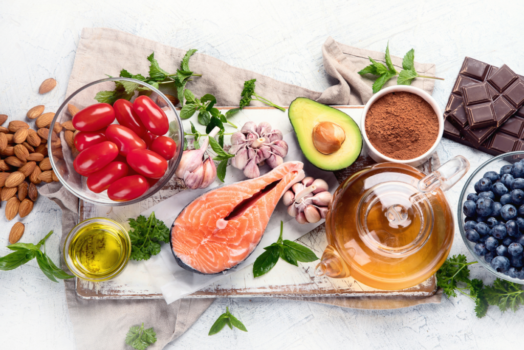 Alimentos de uma dieta anti-inflamatória 1