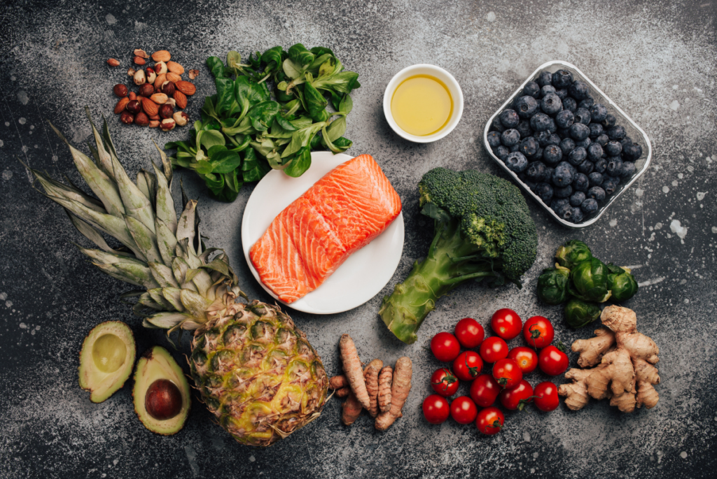 Alimentos de uma dieta anti-inflamatória 1