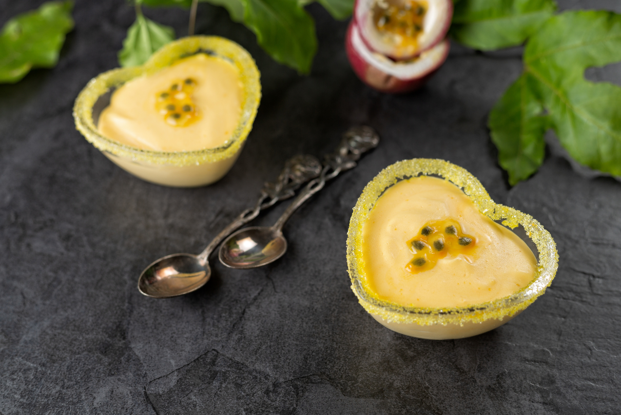 Receita com maracujá