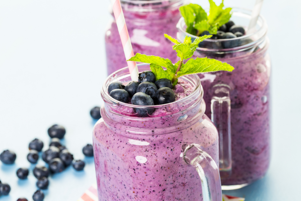Smoothie de mirtilo