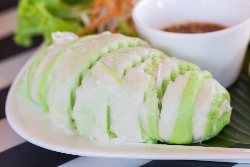 Pão verde com spirulina