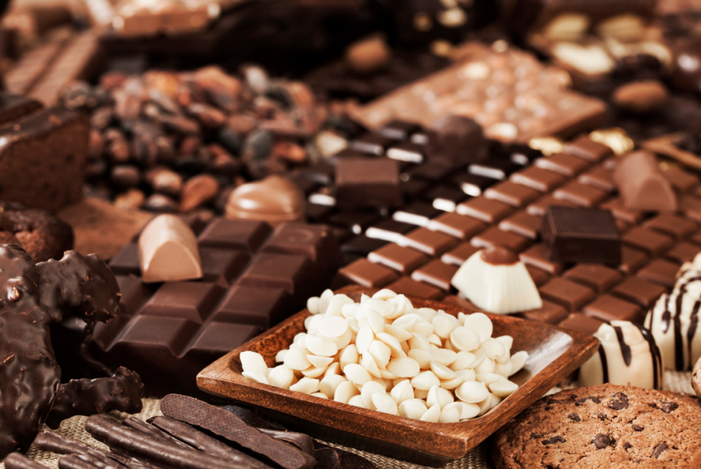chocolates diferentes