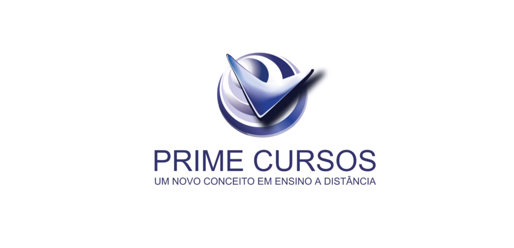 Logotipo Prime Cursos em fundo branco