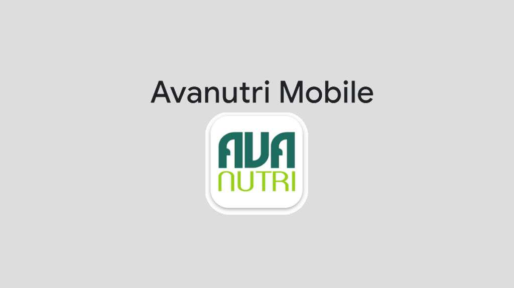 Logotipo Avanutri com fundo cinza