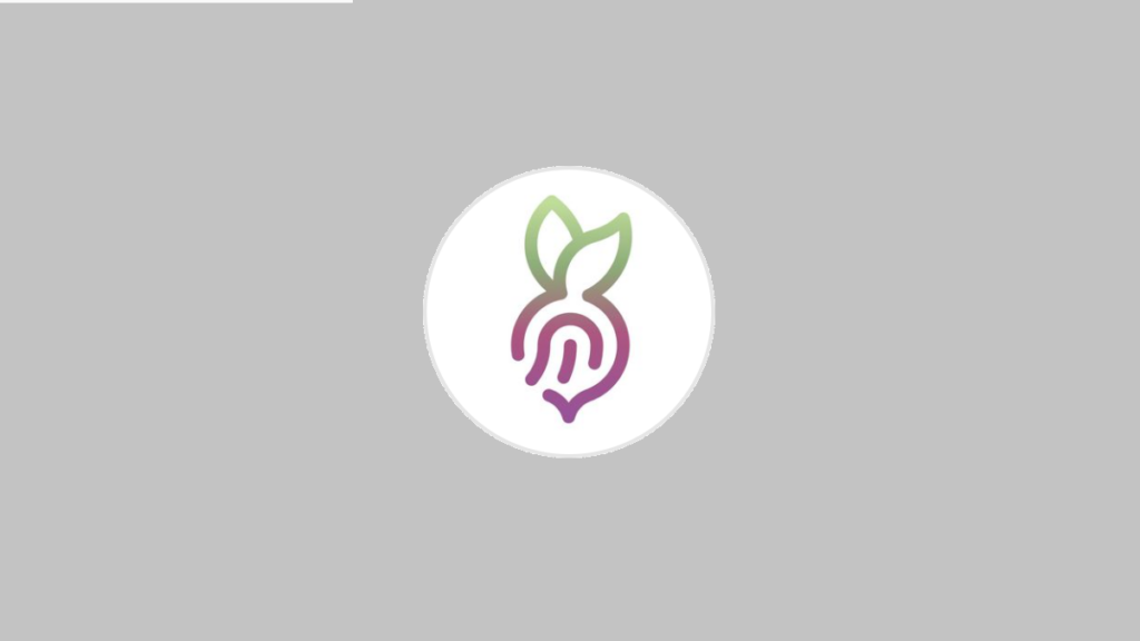 Logotipo Foodprint com fundo cinza