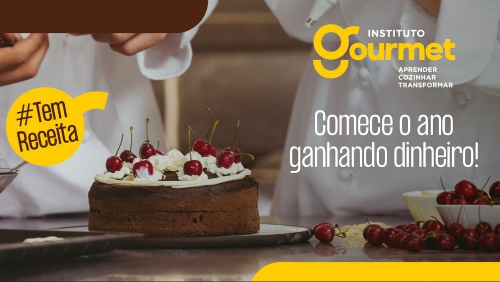 Propaganda de empreendimento do Instituto Gourmet