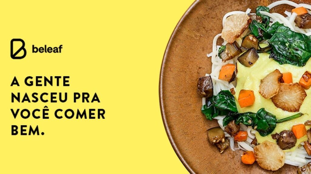 Propaganda Comer Bem Beleaf