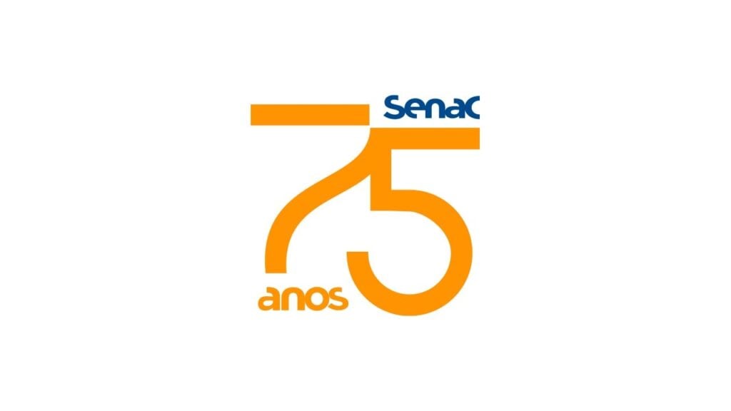 Logo SENAC 75 anos