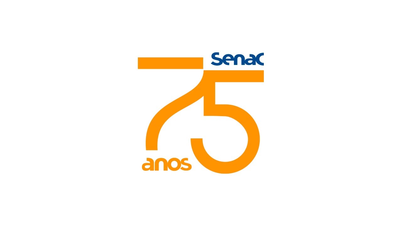Logo SENAC 75 anos