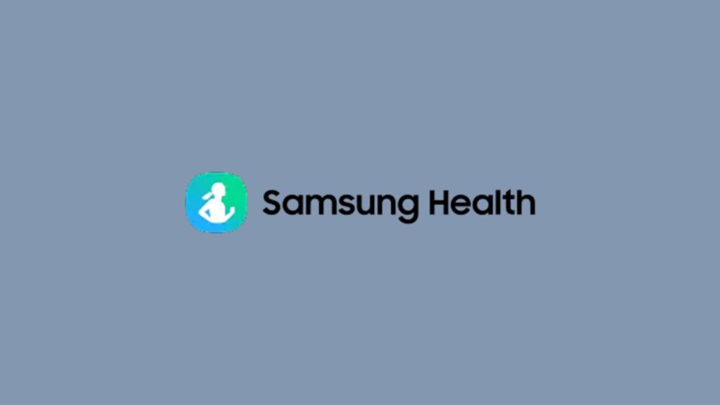 Logo e nome do Aplicativo Samsung Health