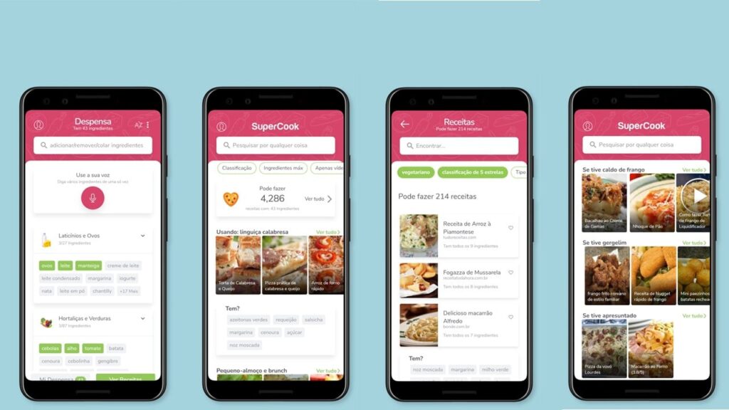 interface do app