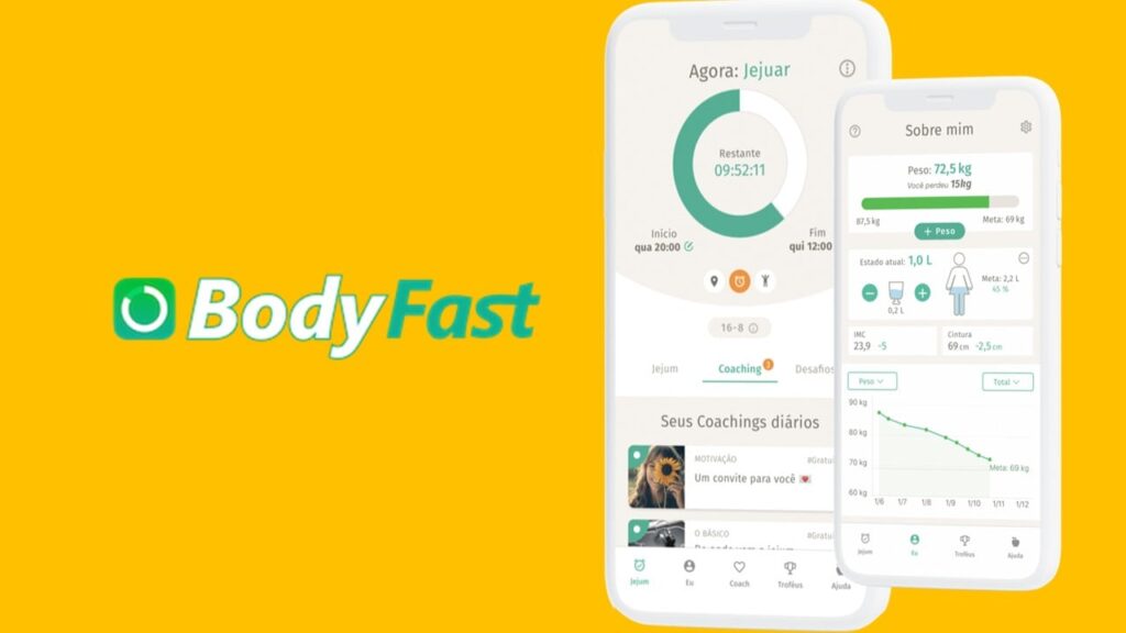 Propaganda com interface do app