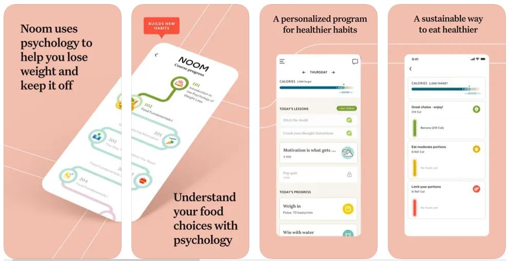 Interface do app