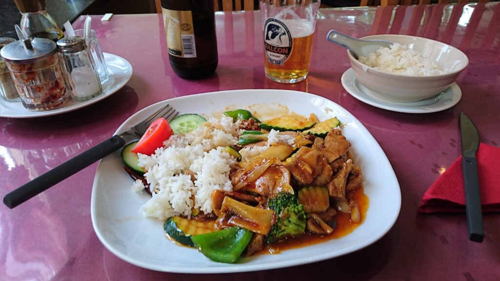 Prato com arroz